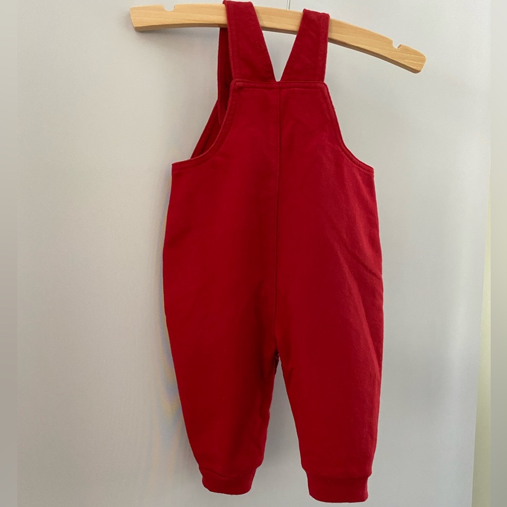 Airplane Red Overalls size 6 Months - Picture 8 of 9